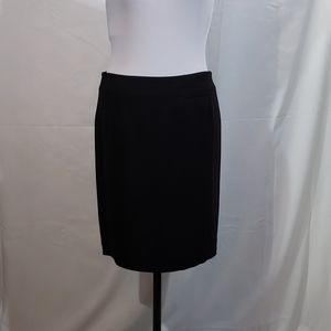 EUC Calvin Klein Black Mini Pencil Skirt Size 8